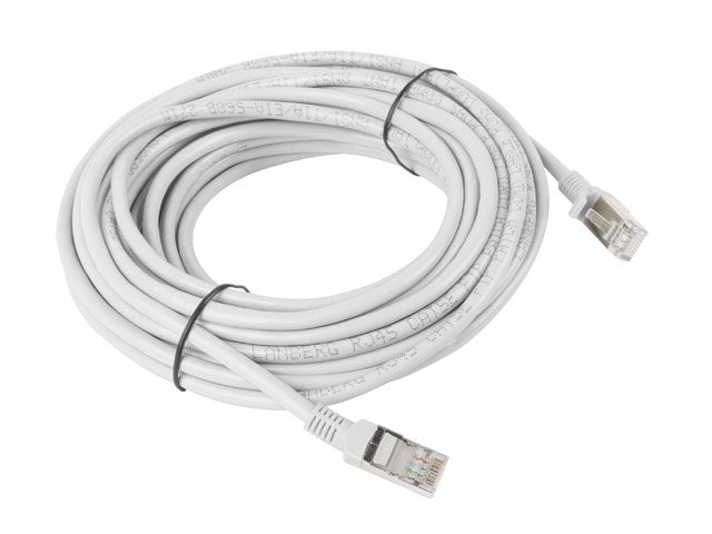 Lanberg Cable De Red Apantallado Pcf5-10cc-1000-S,Rj45,Ftp,Cat 5e,10m,Gris