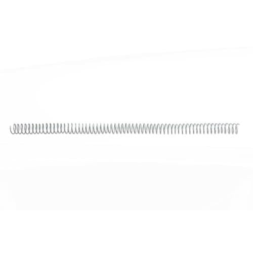 Gbc Espiral Metálica 8mm Negro Paso 5.1 Caja De 100
