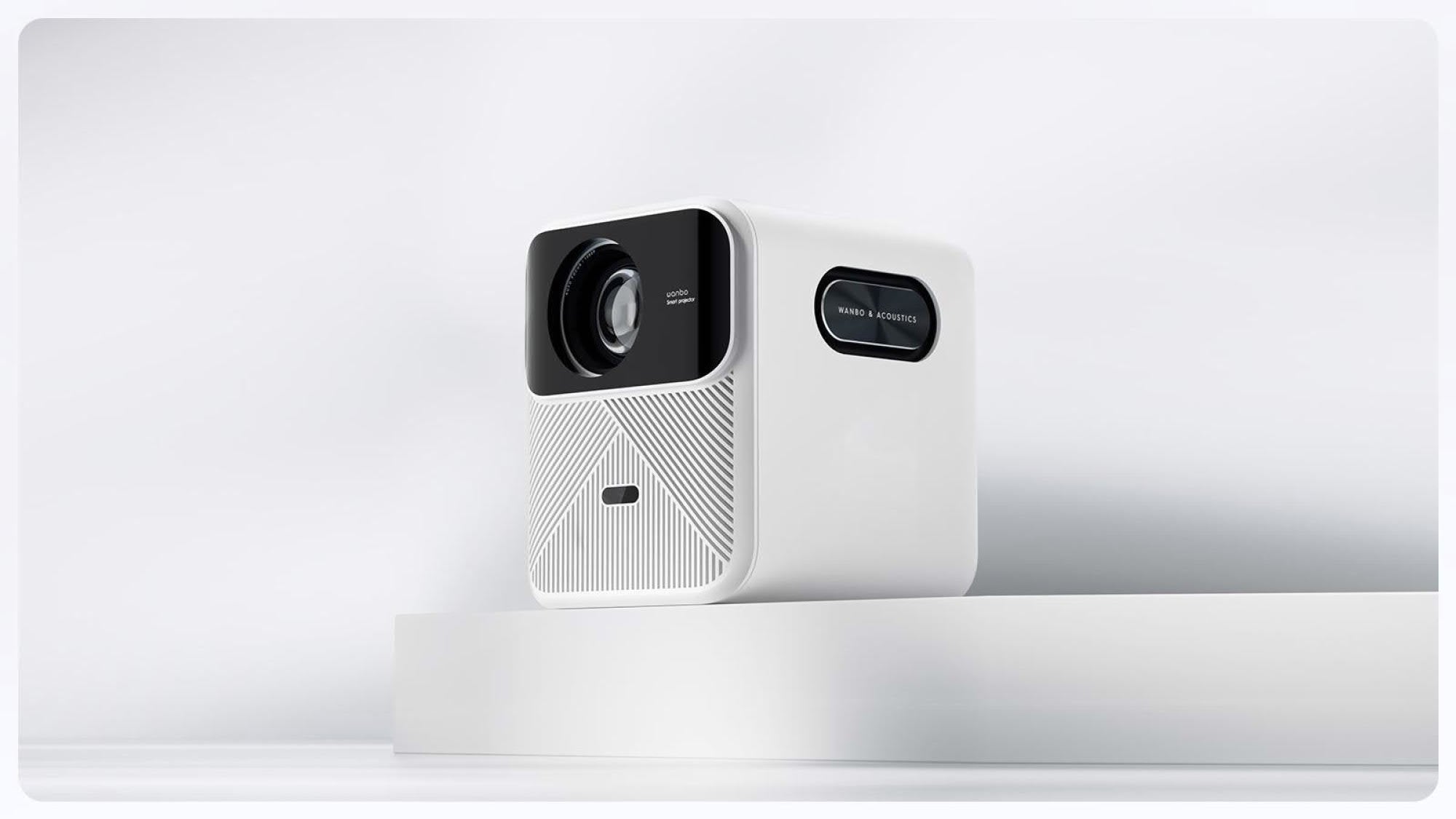 EAN 6970885350368 - WANBO MOZART 1 proyector de película 1000 lúmenes ANSI 1920 x 1080 Pixeles Azul, Blanco imagen 1