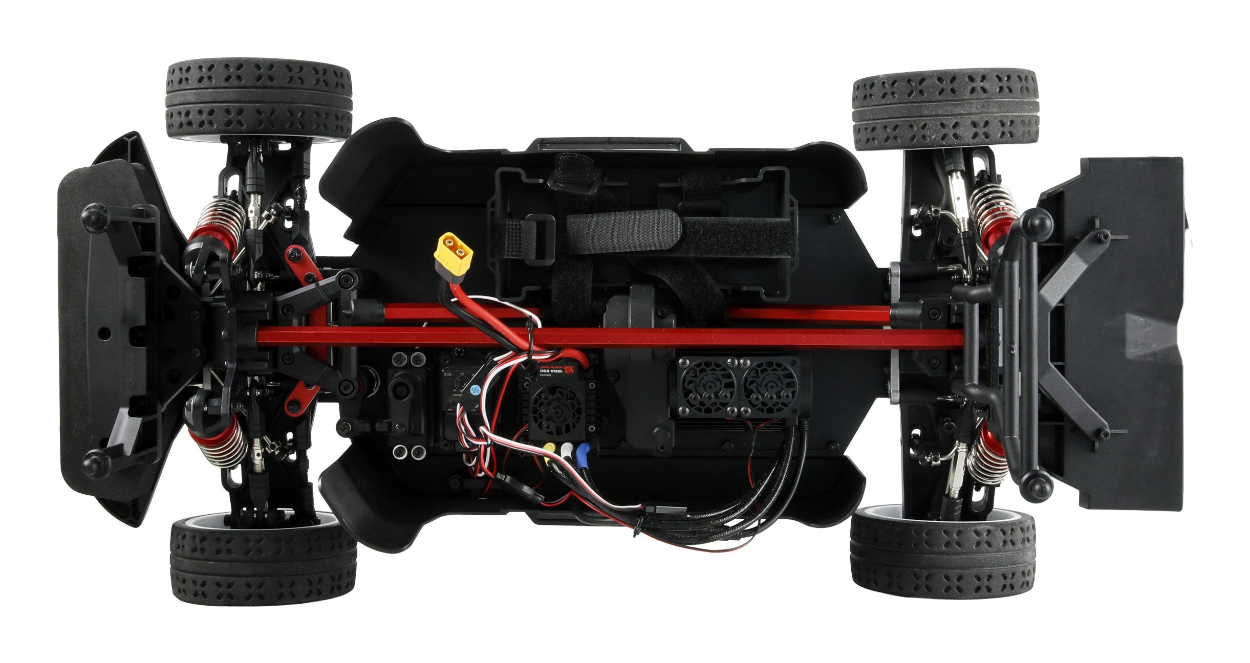 Amewi Rc Rallye Citroen Cr3 Wrc Hypergo 1:7 Negro Rot