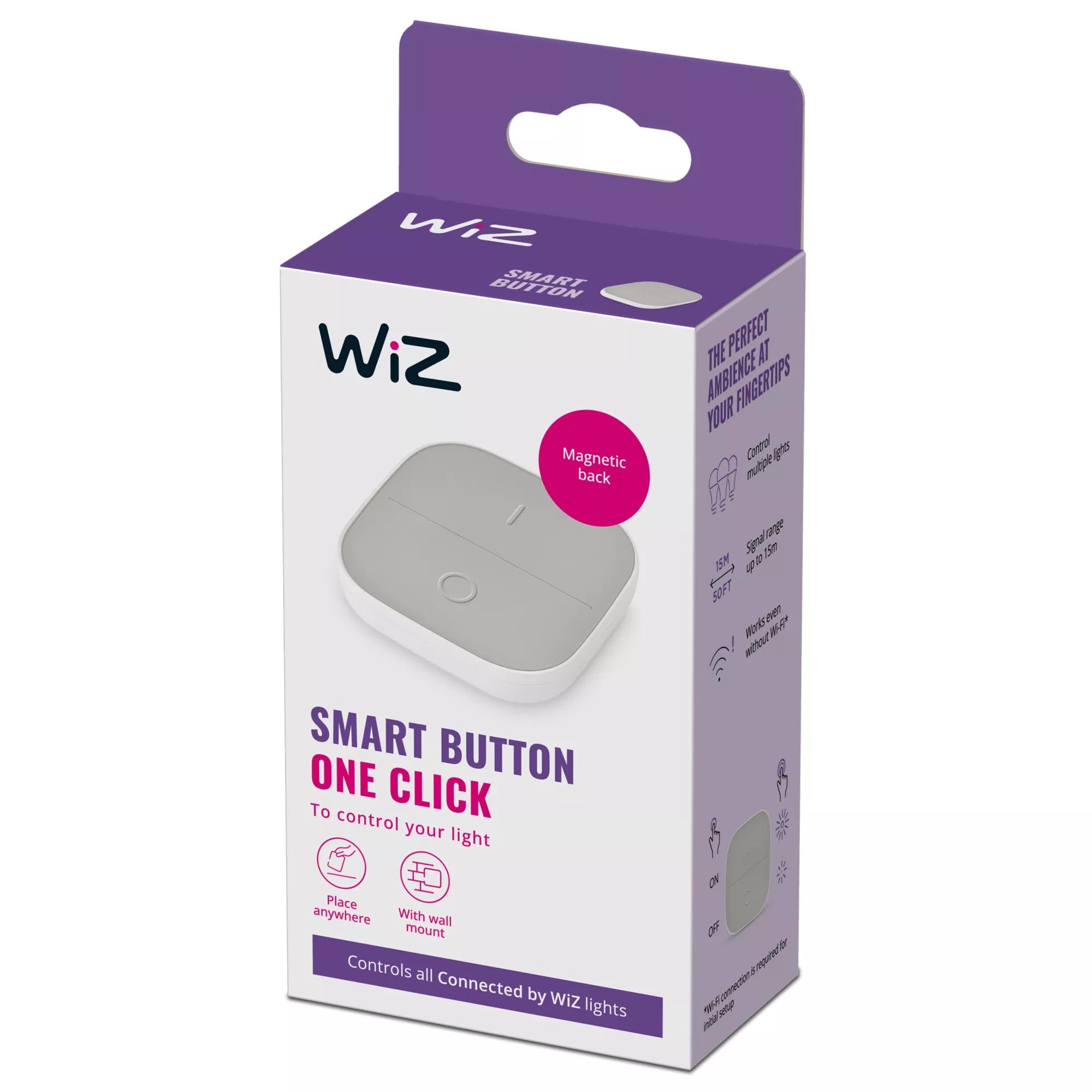 EAN 8719514554795 - WiZ 8719514554795A mando a distancia Bluetooth imagen 2