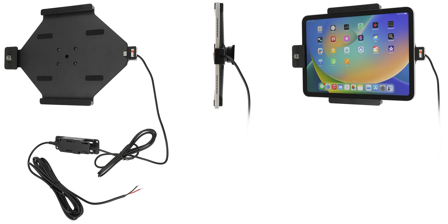 EAN 7320287363395 - Brodit 736339 soporte Soporte activo para teléfono móvil Tablet/UMPC Negro imagen 2