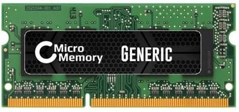Coreparts 2gb Ddr3 1333mhz So-Dimm Módulo De Memoria