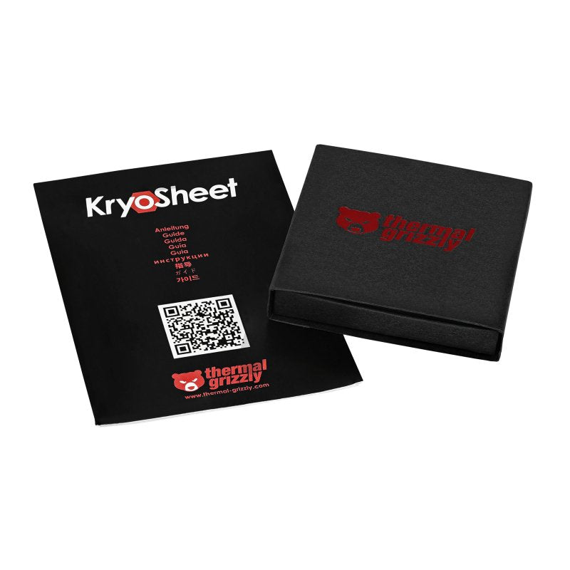 Almohadillas Térmicas Thermal Grizzly Kryosheet 24 X 12 Mm Antracita Tg-Ks-24-12