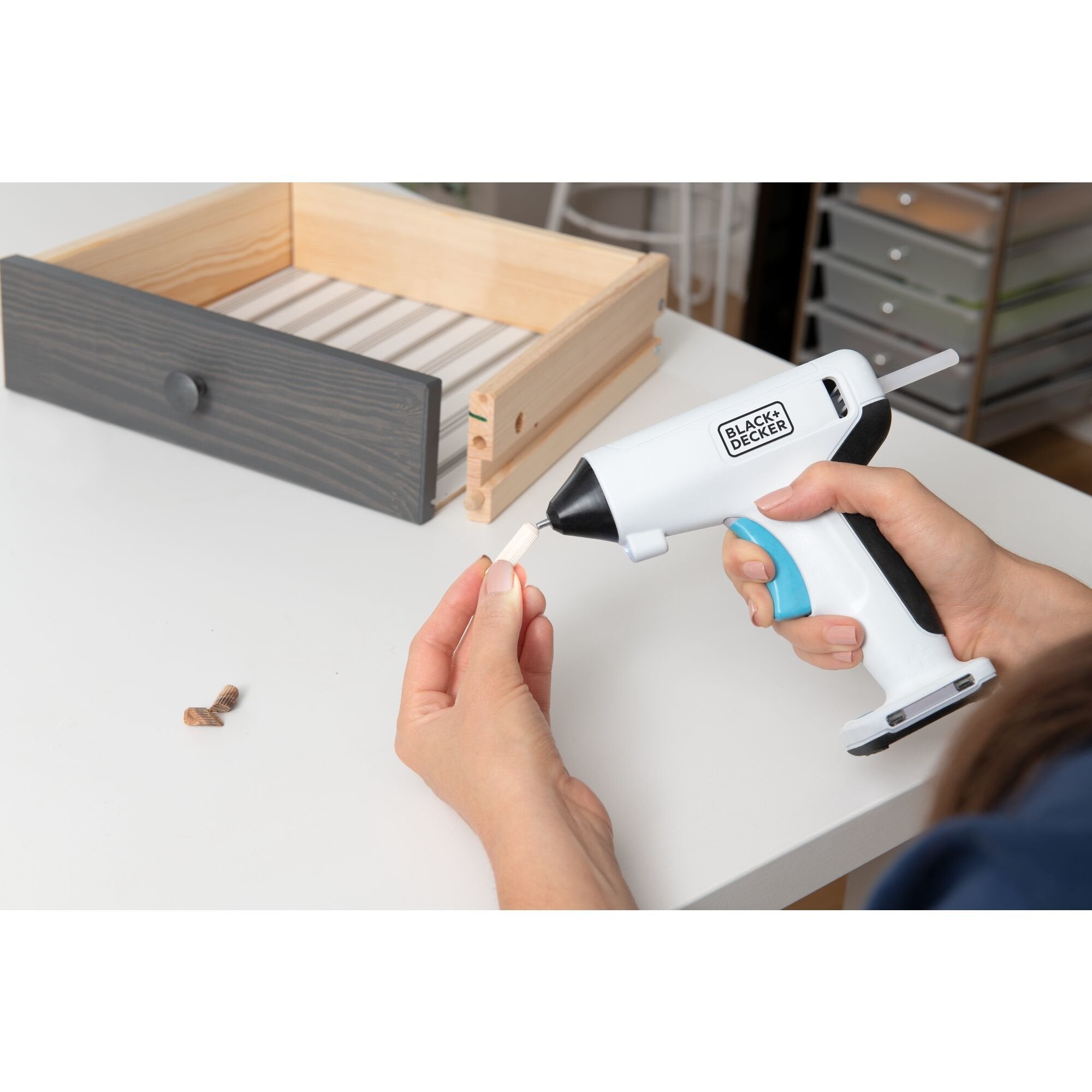 Pistola De Cola 3,6v Bcgl115-Xj Black+Decker
