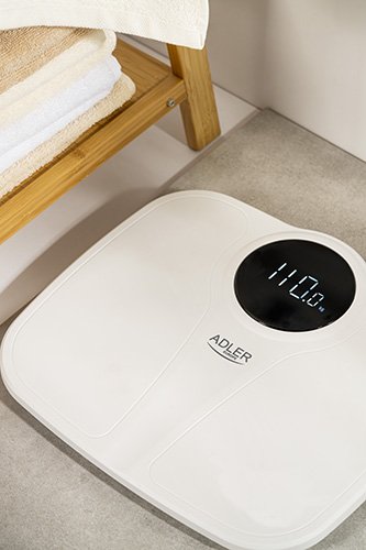 Báscula De Baño Adler Ad 8172w , Blanco