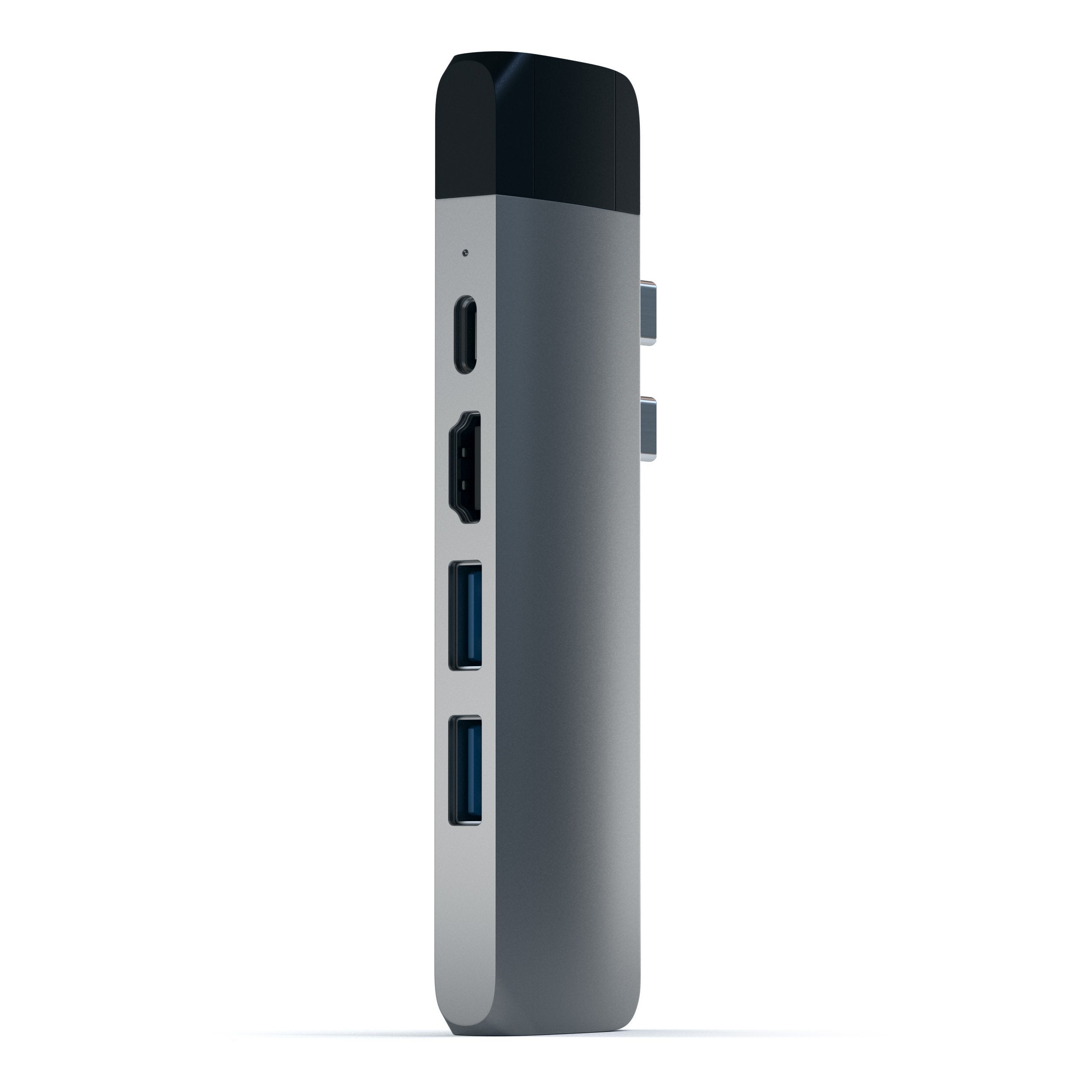 EAN 0879961007331 - Satechi ST-TCPHEM base para portátil y replicador de puertos Thunderbolt 3 Gris imagen 5