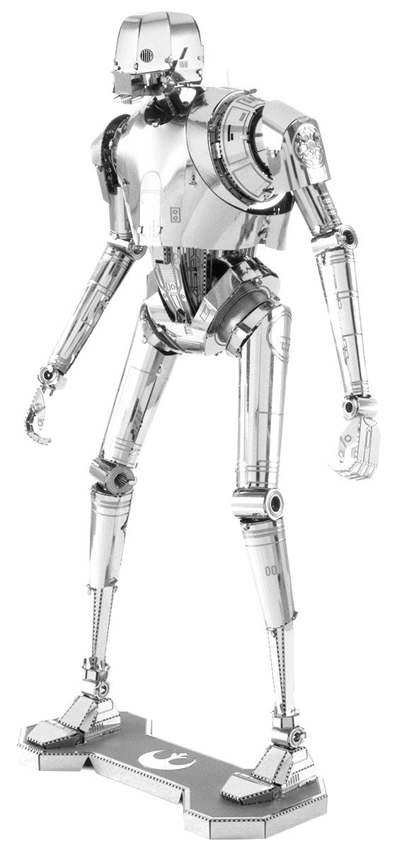 Maqueta 3d Metal Fascinations Star Wars K-2s0 Montaje Sin Pegamento Ni Soldadura Maquetas 3d