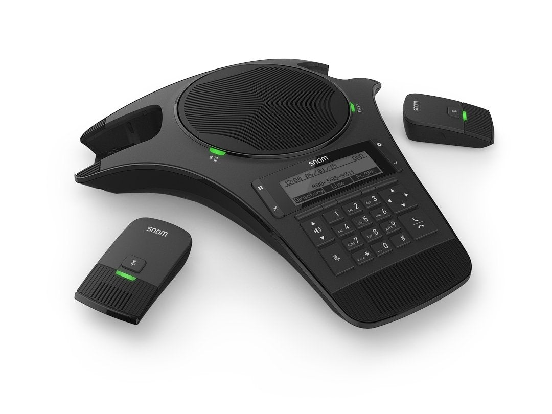 Snom C520 Teléfono Ip Para Conferencias  (C520 Conference Phone - 2 Wireless +1 Integr.Mics Bt) - Version Alemana
