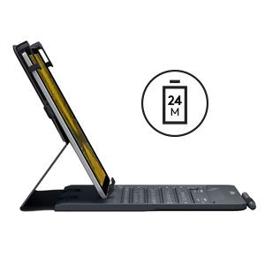 Logitech Universal Funda Con Teclado Azerty (Frances) Bluetooth Negro 920-008338