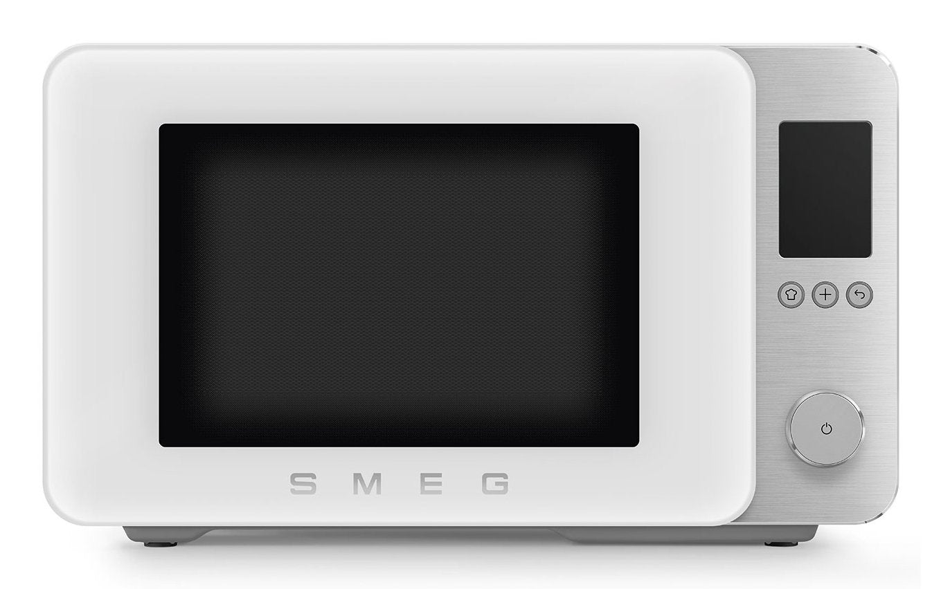 Microondas De Sobremesa Smeg Moc02whmeu Con Ventilador/Grill