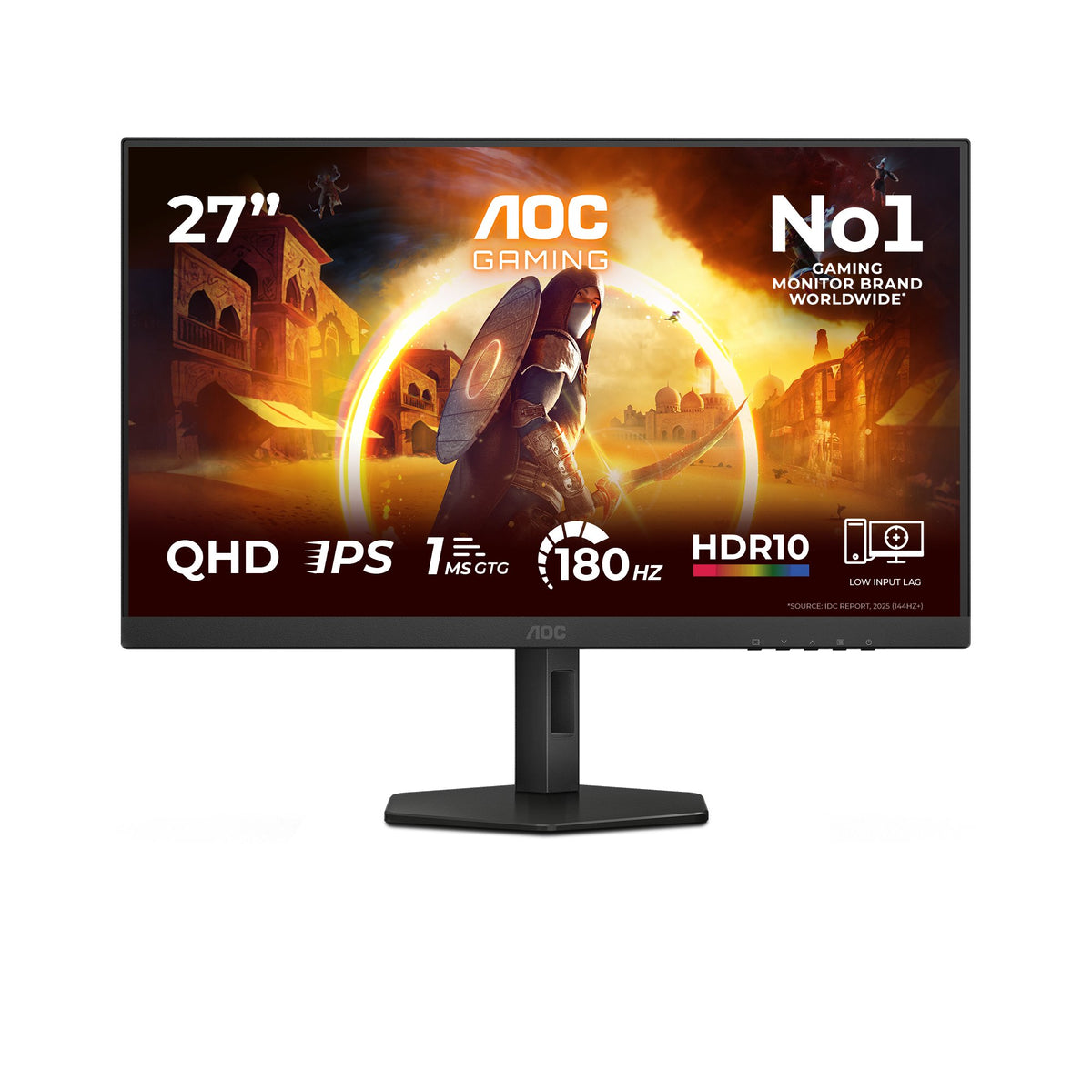 EAN 4038986182485 - AOC G4 Q27G4XF pantalla para PC 68,6 cm (27") 2560 x 1440 Pixeles Quad HD LED Negro, Gris imagen 1