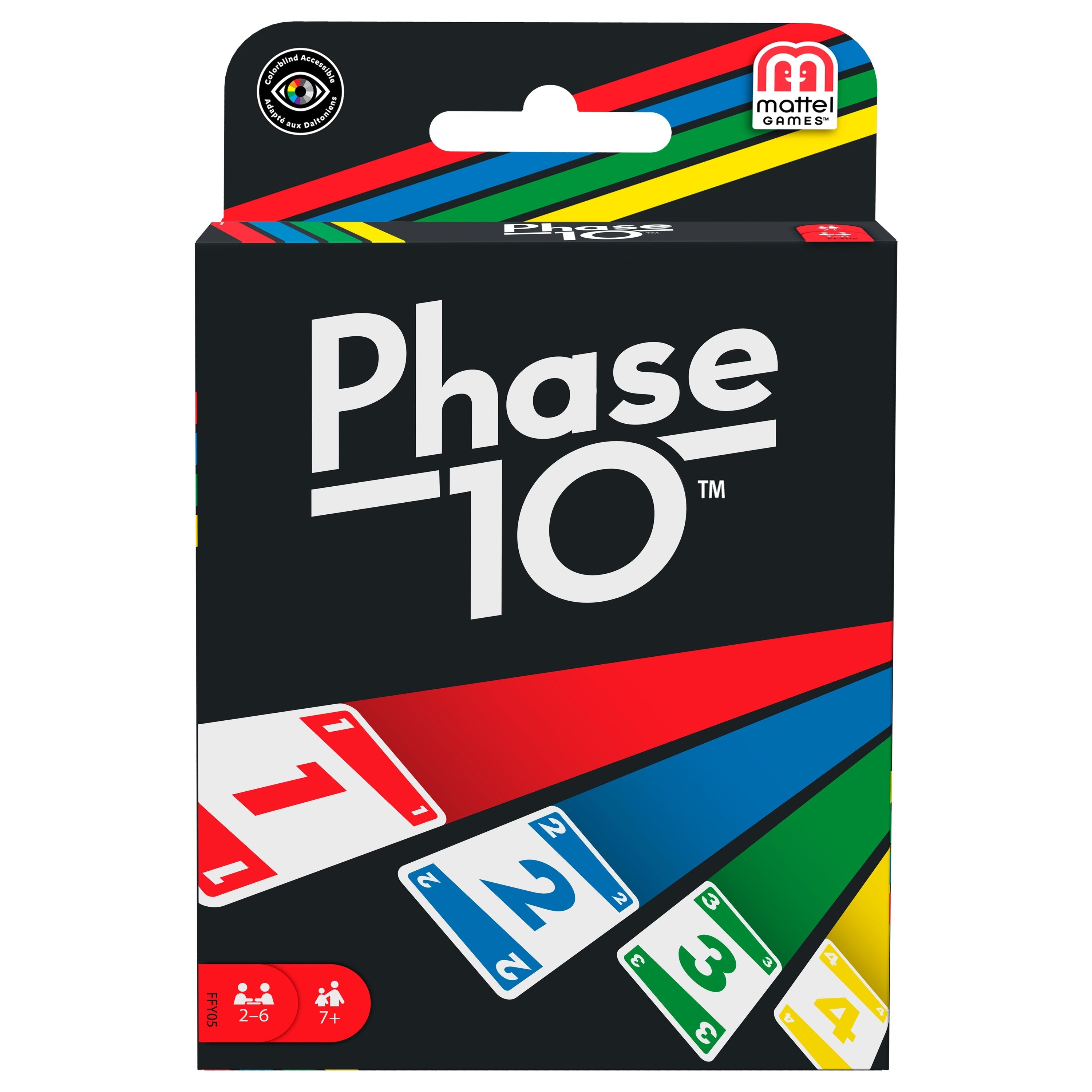 Juego De Cartas Mattel Phase 10