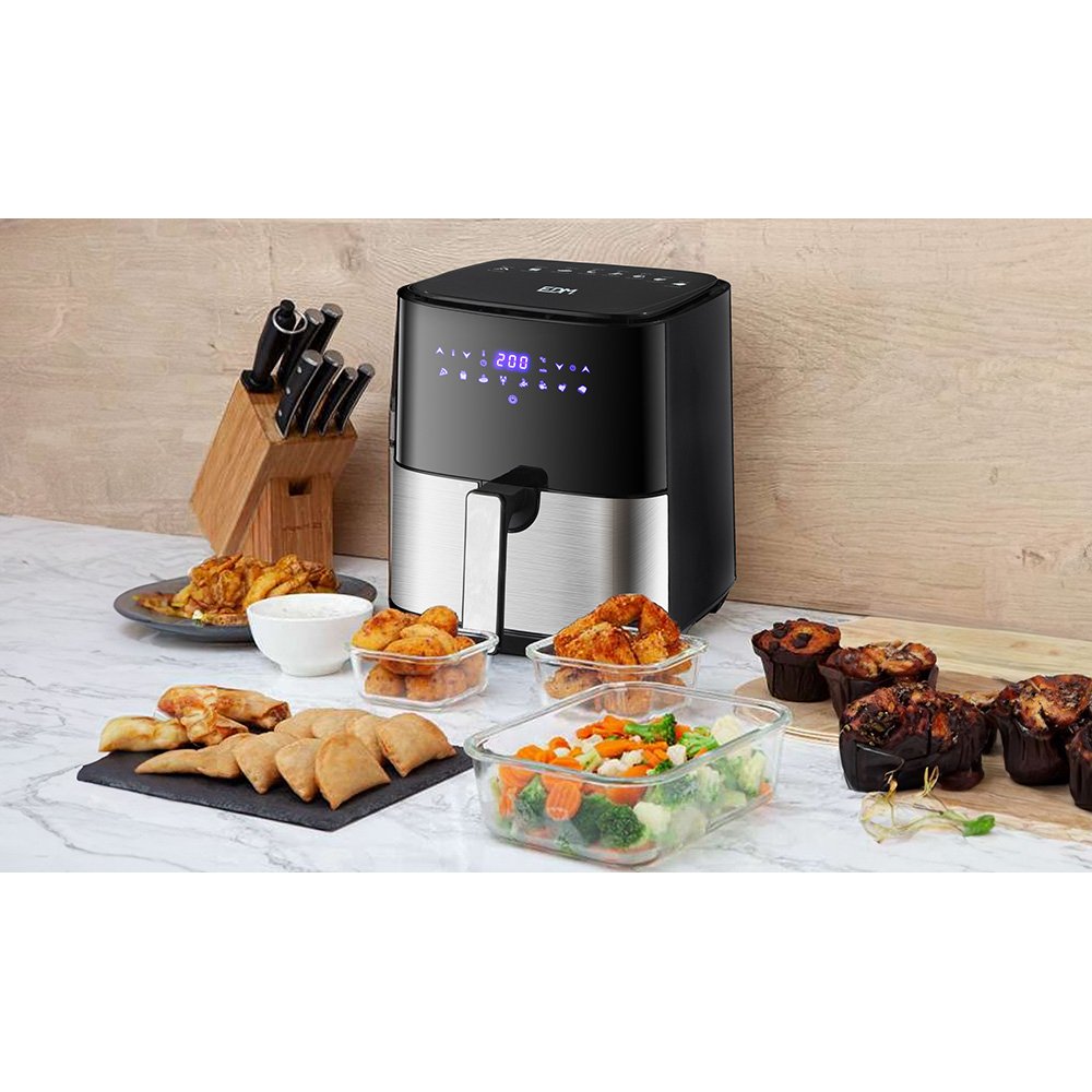 Freidora De Aire 5l Con Pantalla Led Edm