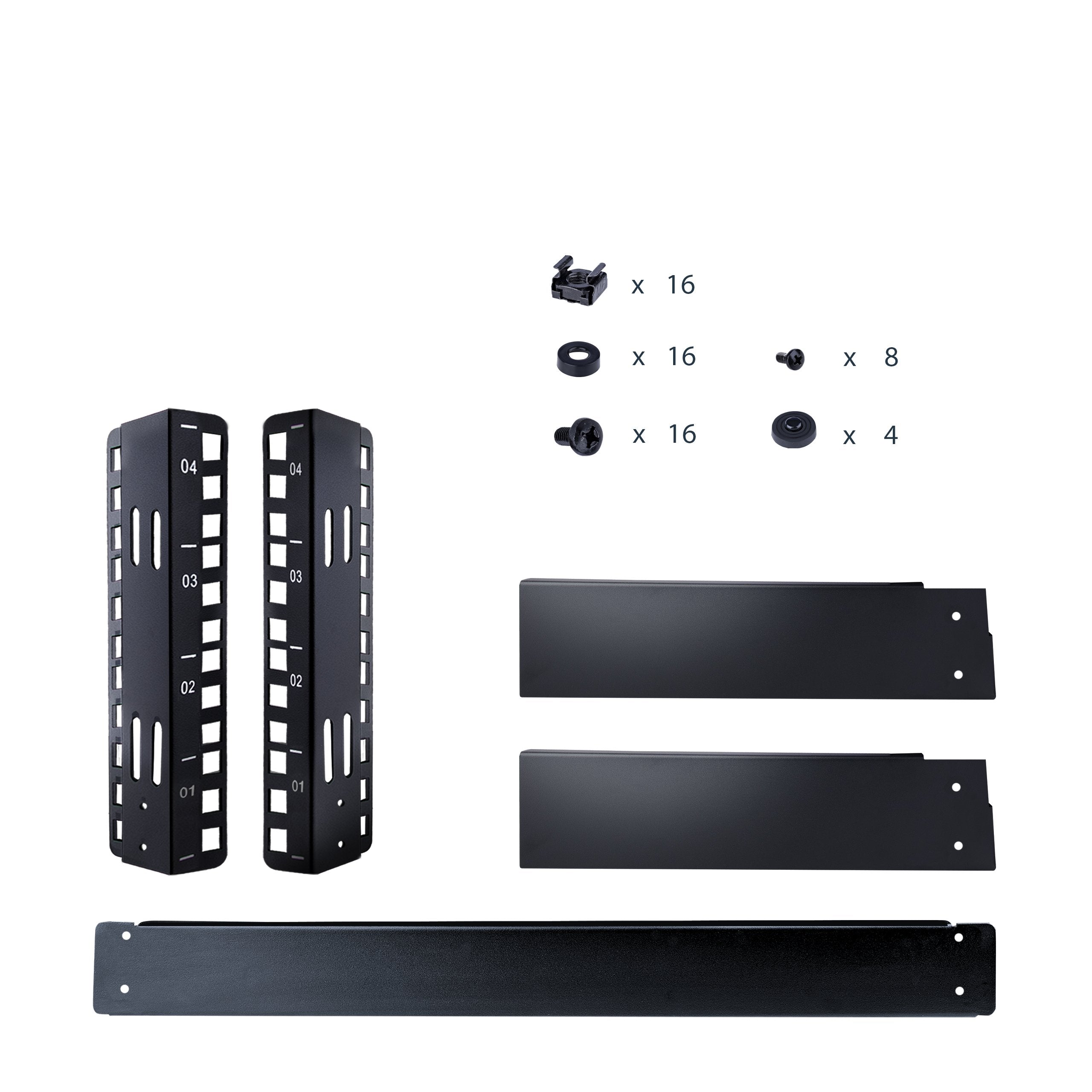 Startech.Com Rack 4u De Marco Abierto Para Sobremesa - De 2 Columnas