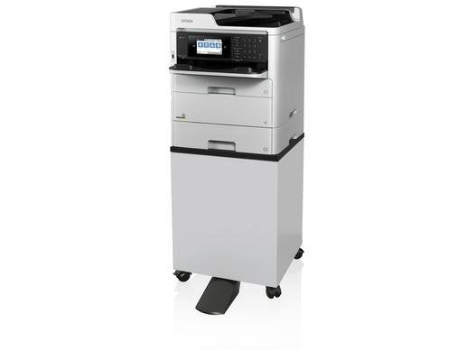 Epson 7112285 Mueble Y Soporte Para Impresoras Negro, Blanco