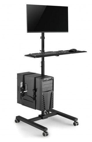 EAN 5902211109969 - Maclean MC-793 mueble y soporte para dispositivo multimedia Negro Universal Mesita con ruedas para multim imagen 1