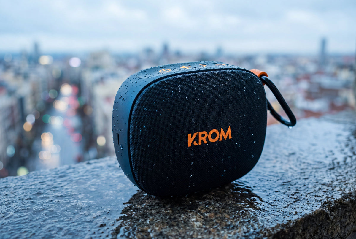 EAN 8436587976841 - Krom NXKROMGROOVY altavoz portátil o de fiesta Altavoz monofónico portátil Negro, Naranja 5 W imagen 9