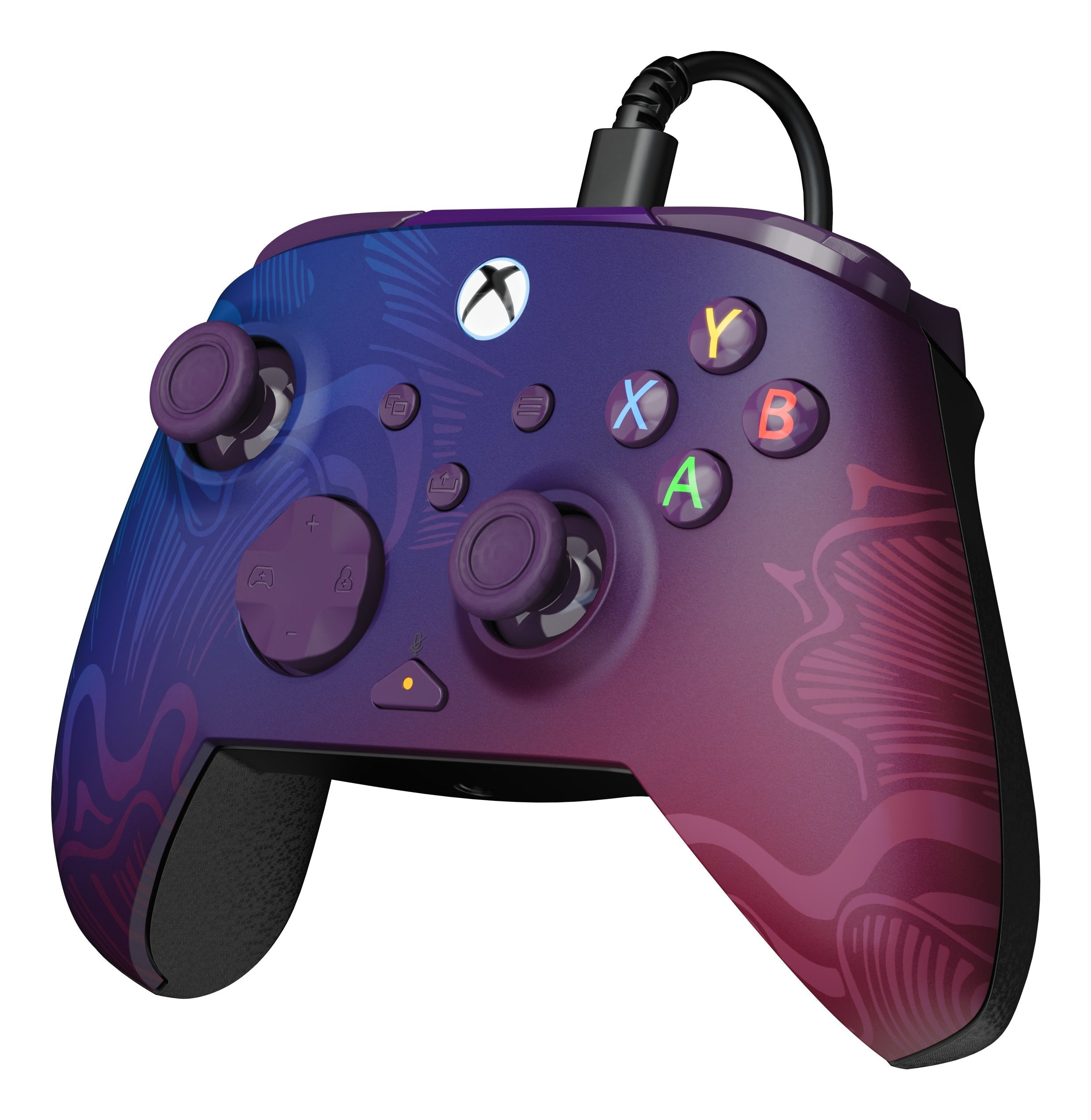 Turtle Beach Rematch Advanced Purple Fade Mando De Juego Con Cable