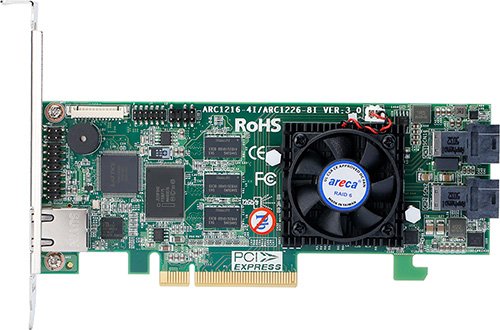 Areca Raid Controller Arc-1226-8i 8-Port Intern