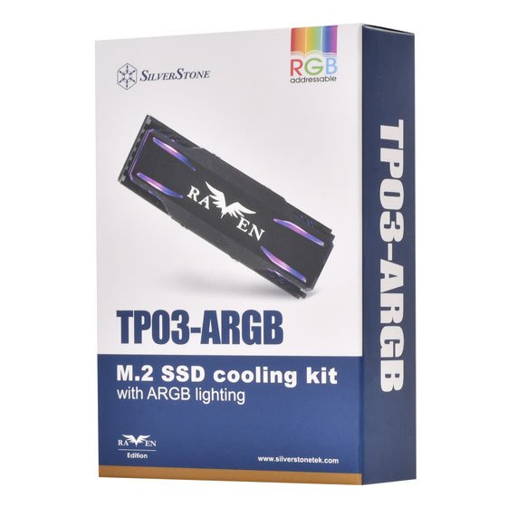 EAN 4710679811154 - Silverstone TP03-ARGB Unidad de estado sólido Disipador térmico/Radiador Negro 1 pieza(s) imagen 8