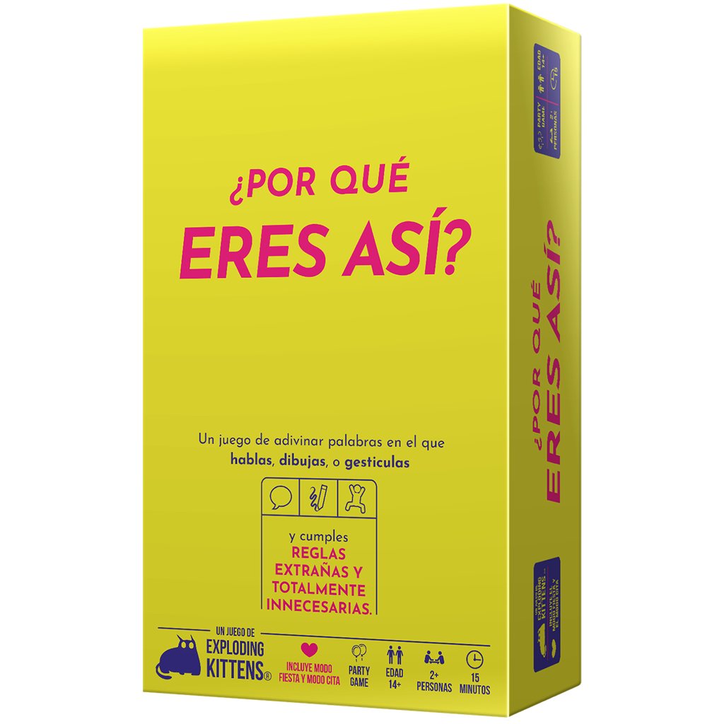 EAN 0810083048291 - Asmodee Exploding Kittens EKIWYLT01ES juego de tablero ¿Por qué eres así? 15 min Juego De Cartas Partido imagen 1