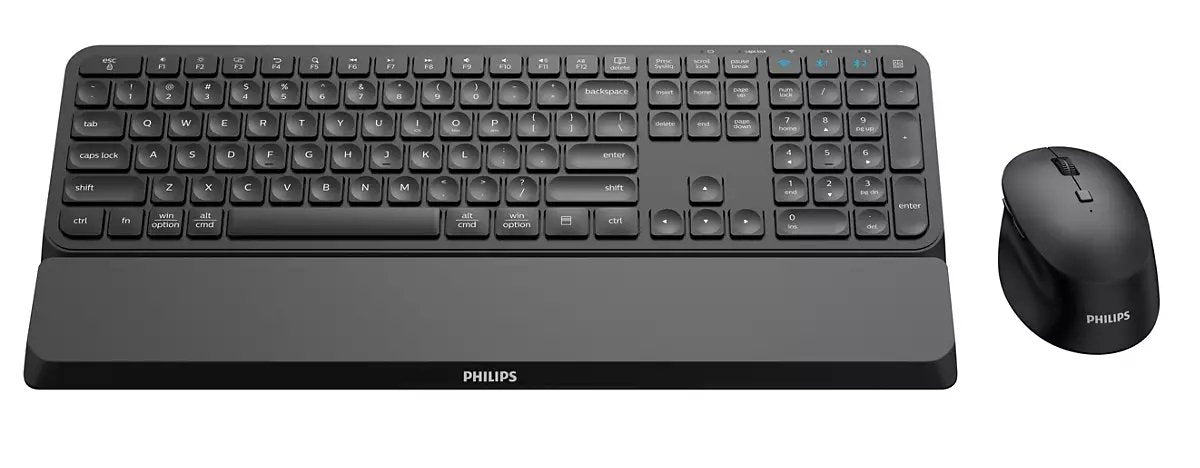 EAN 8712581779993 - Philips 6000 series SPT6607B/31 teclado Ratón incluido Universal RF Wireless + Bluetooth Negro imagen 4