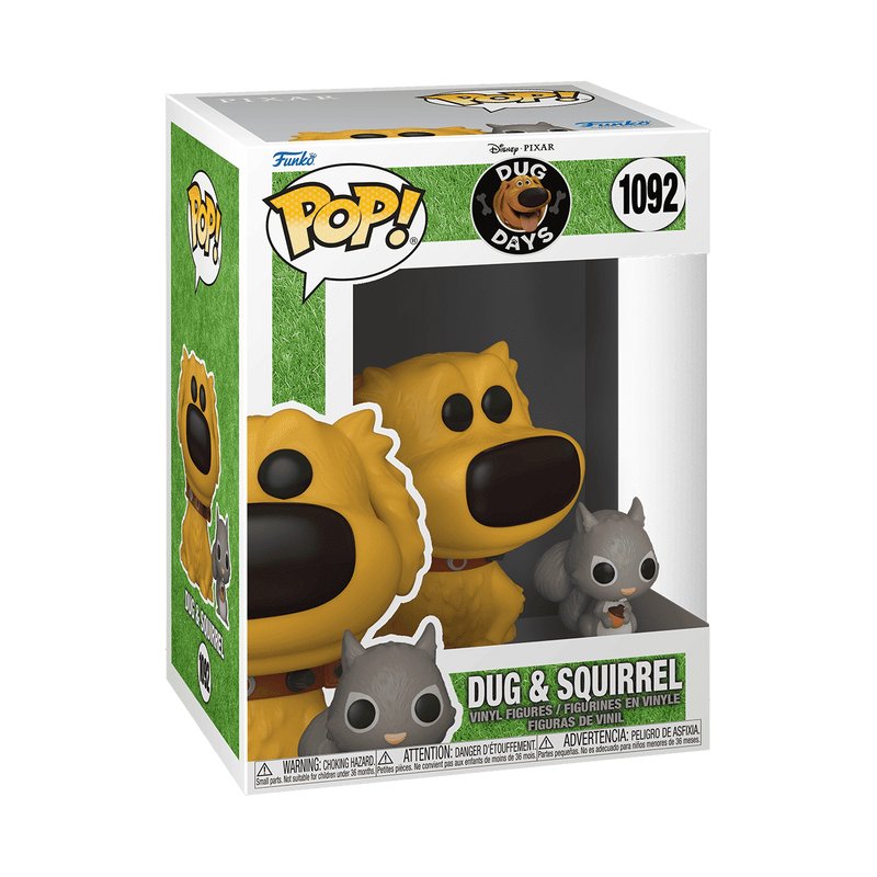 Figura Pop Dug Days  Dug With Squirrel