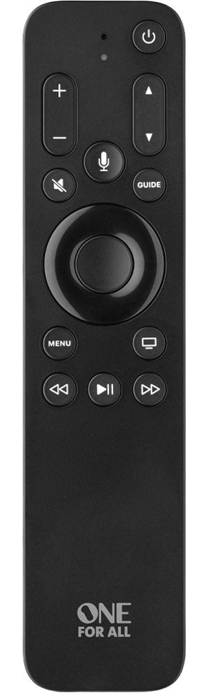 EAN 8716184078002 - One For All Apple TV Remote mando a distancia RF inalámbrico Audio, Altavoz para barra de sonido, TV Boto imagen 1