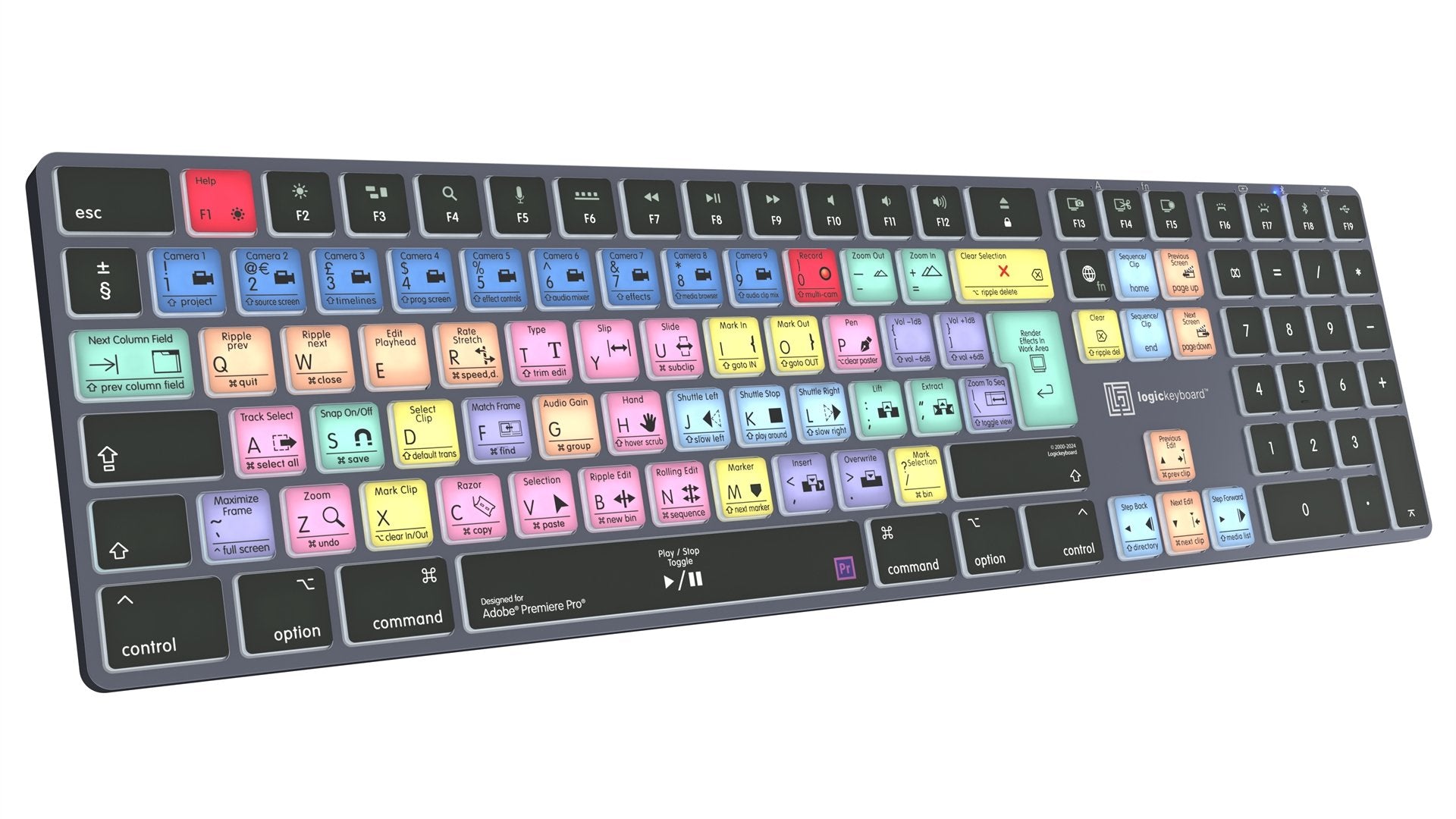 Logickeyboard Adobe Premiere Pro Cc Titan Uk (Mac)
