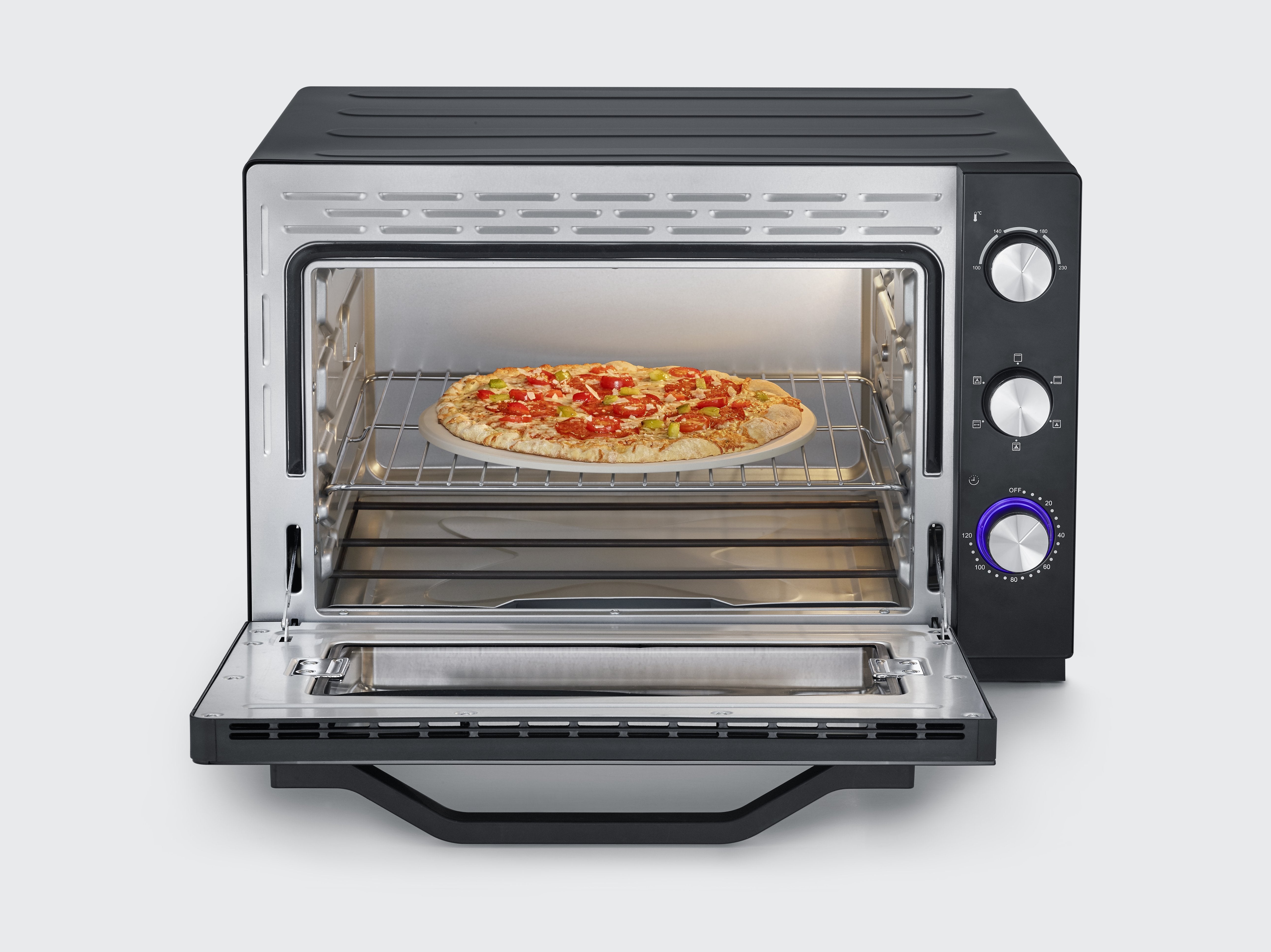 Severin To 2073 Xxl Horno Tostador 60 L 2200 W Negro Parrilla