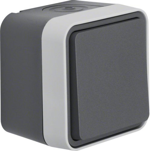 Berker 30763505 Fr-Wechselschalter Ap Wd W.1 Grau