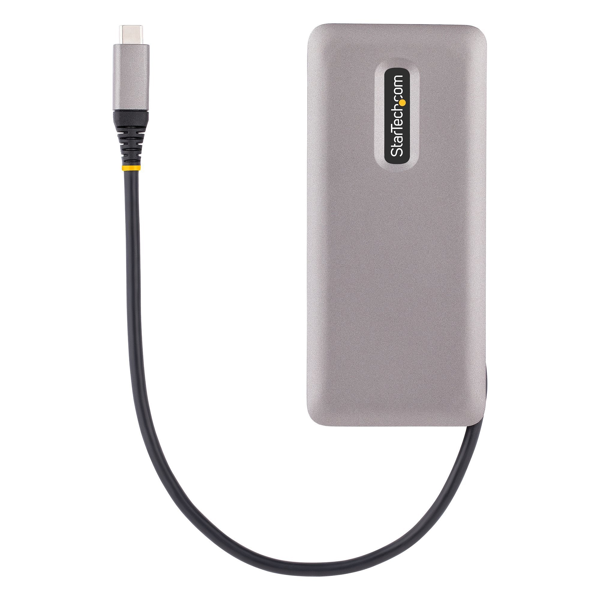 Startech Hub Usb C De 4 Puertos, 4 Puertos Usb Tipo C, Usb 3.1 De 10gbps - Concentrador Ladrón Usb Tipo C Con Entrega De Alimentación Pd De 100w Pass Through - Con Cable De 25cm