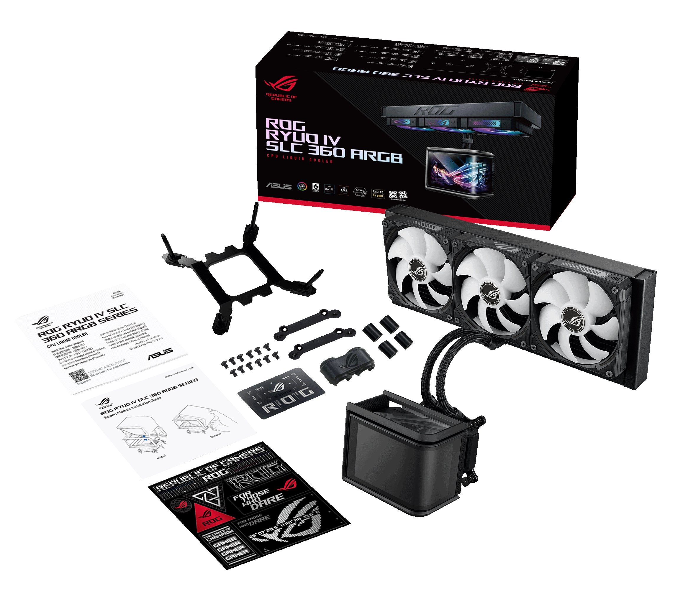 EAN 4711387850657 - ASUS ROG Ryuo IV SLC 360 ARGB Procesador Sistema de refrigeración líquida todo en uno 12 cm Negro imagen 21