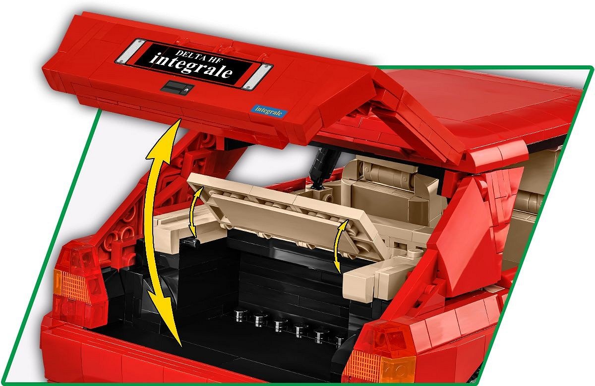 Cobi Lancia Delta Hf Integlee, Juguete De Construcción Cobi-24357