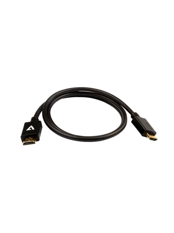 Black Video Cable Hdmi 1m 3.3ft Cabl Hdmi 2.1 M/M