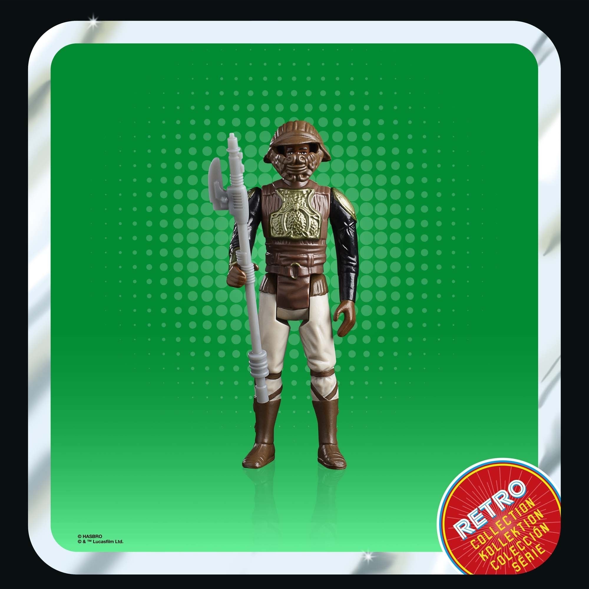 Figura Hasbro Star Wars Retro Collection Lando Caalrissian (Skiff Guard)