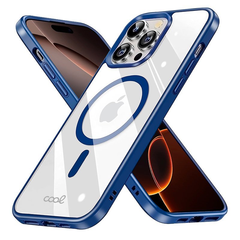 Funda Cool Iphone 16 Pro Max Mag Azul