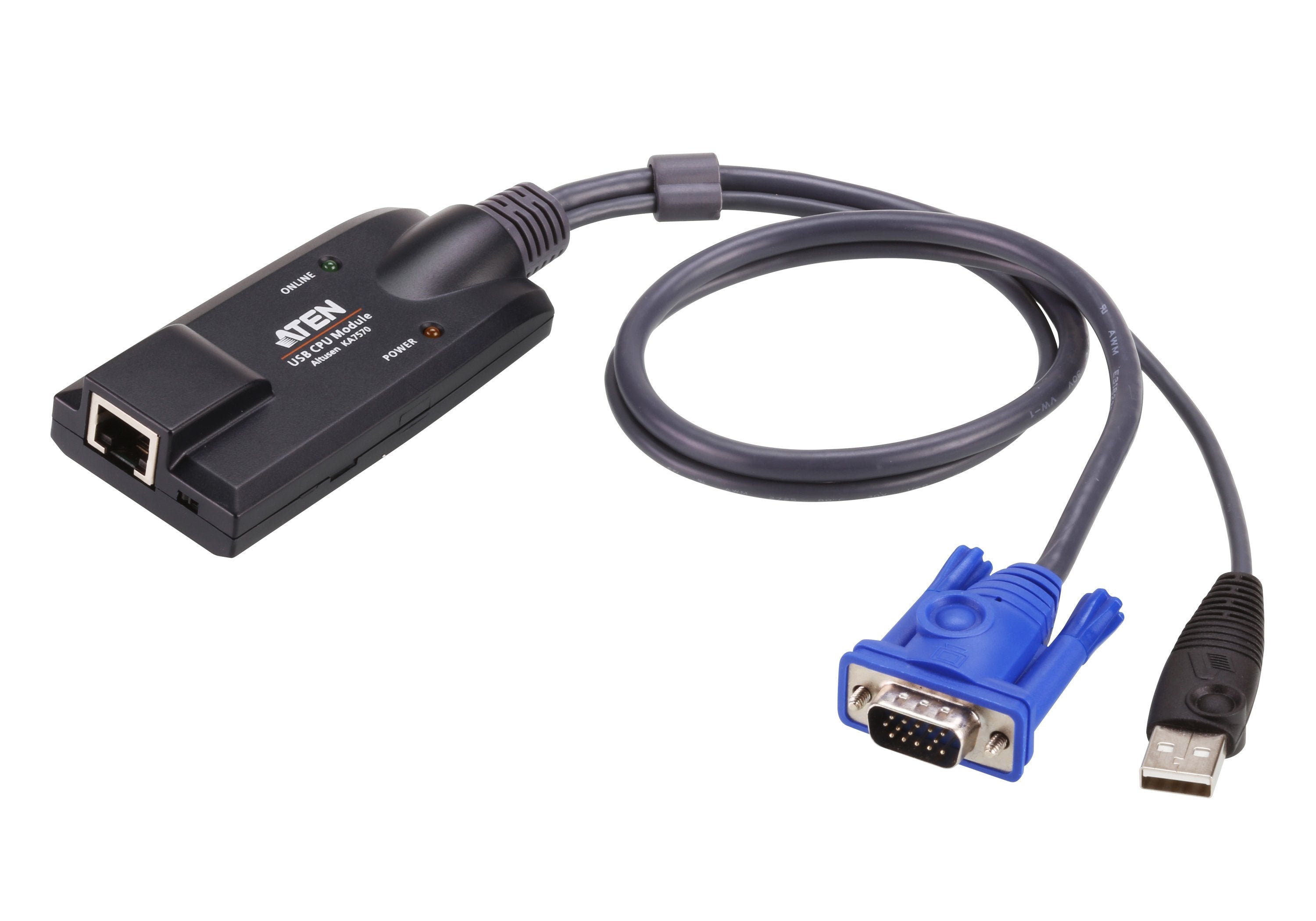 Módulo Cpu Usb, 50 Metros, Aten Altusen Ka7170