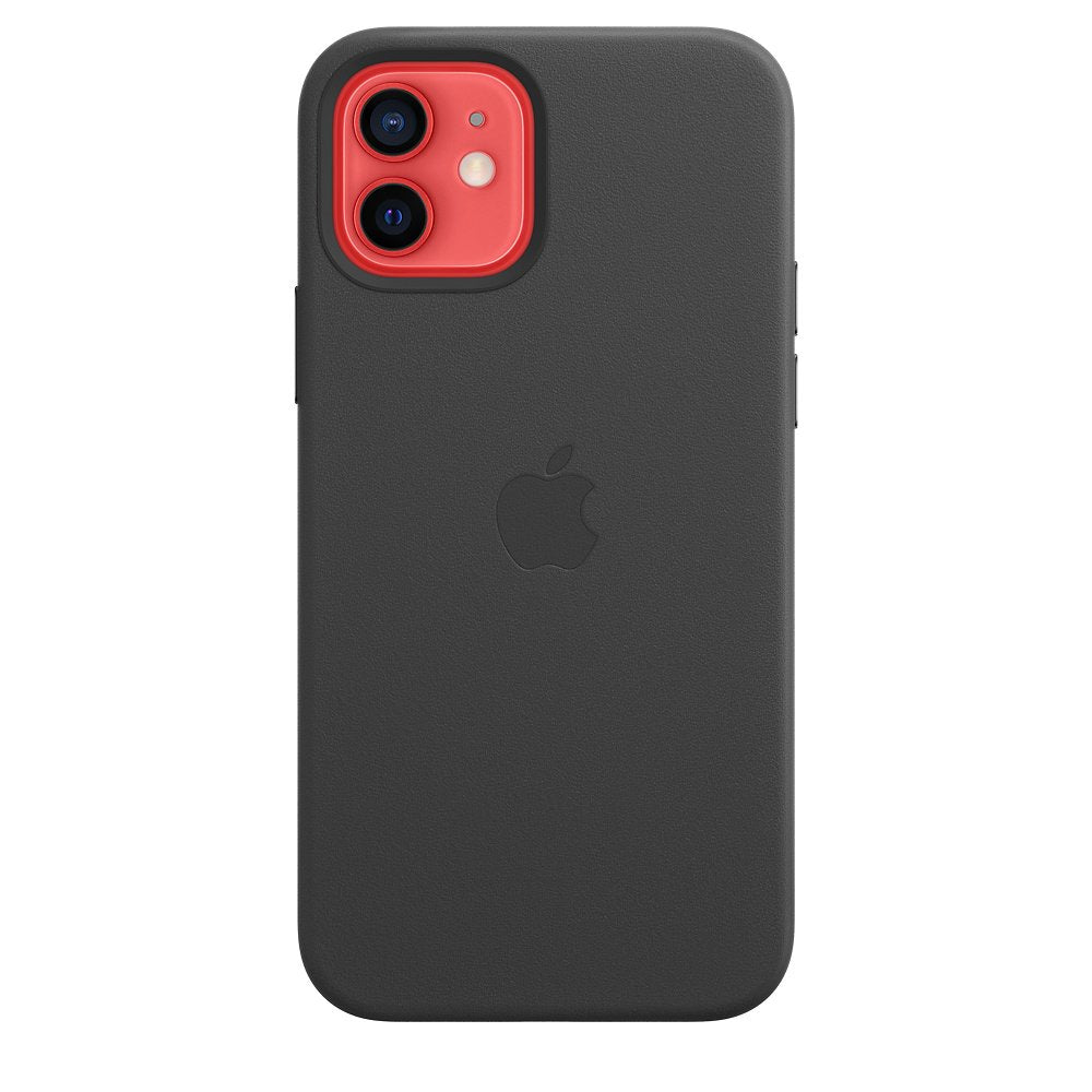 Apple Funda Iphone 12  12 Pro Leather Case Con Magsafe - Black