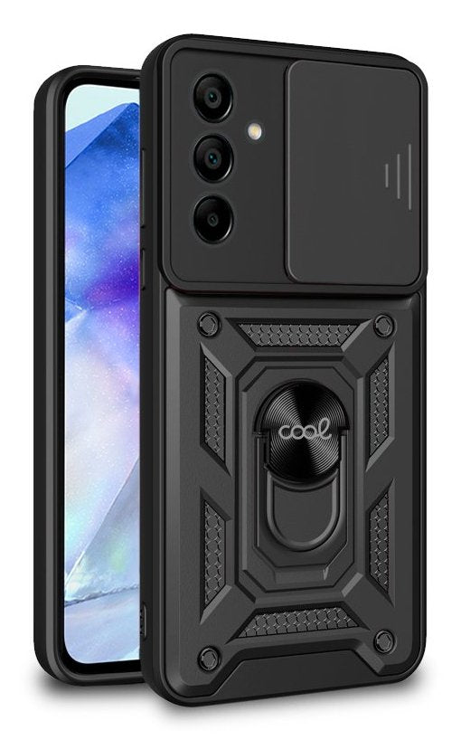 Funda Cool Samsung Galaxy A55 Hard Ring Negro