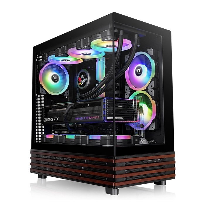 EAN 4711658545565 - Thermaltake View 270 Plus WS ARGB Midi Tower Negro imagen 1