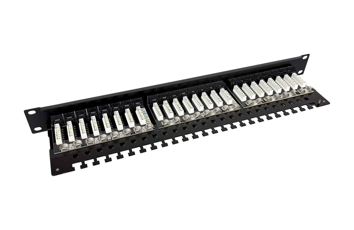 EAN 5715328190719 - Lanview LVR-CAT6A-UTP-LSA carcasa de ordenador Negro imagen 3