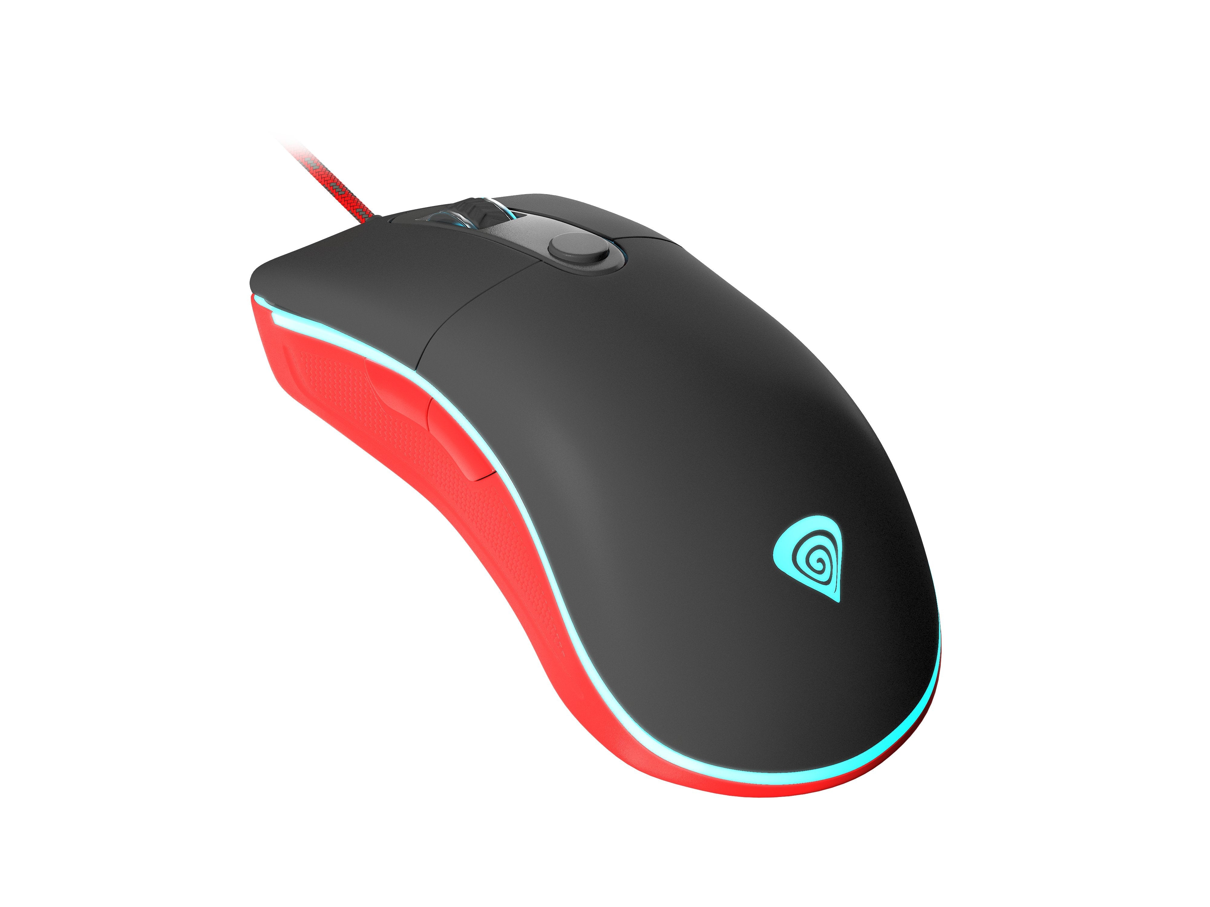 Raton Genesis Krypton 500 Gaming Optico 7200dpi Usb