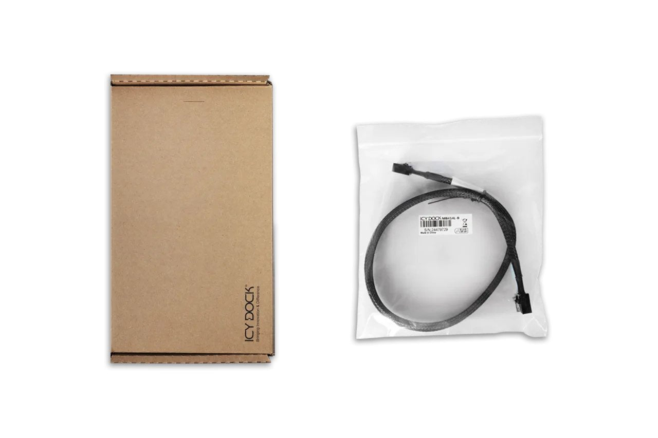 EAN 4713227446587 - Icy Dock MB414L-B accesorio y pieza para dispositivo de almacenamiento de datos Cable imagen 4