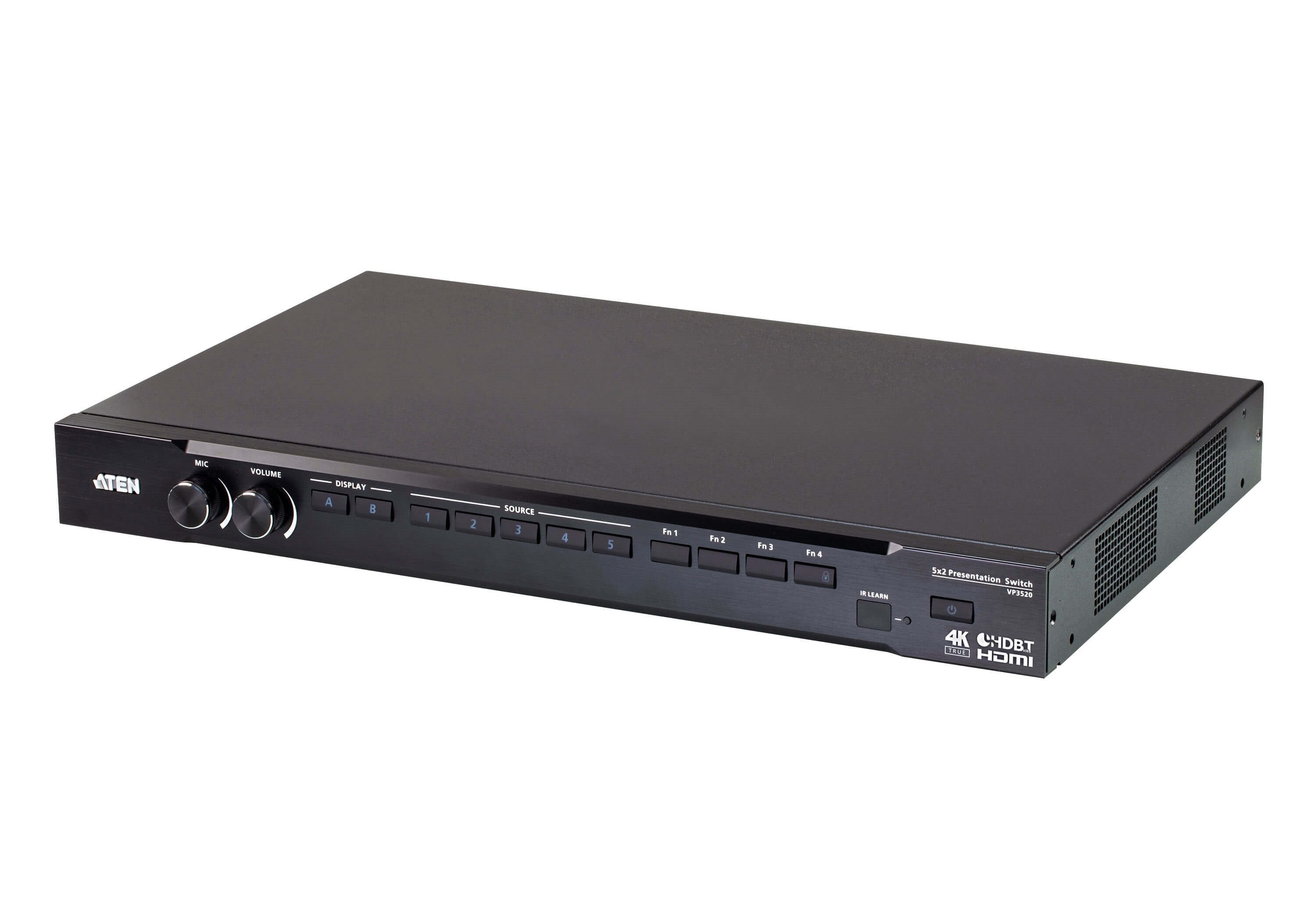 Switch De Presentaciones True 4k Seamless 5 X 2 Con Funciones De Control  De Aten