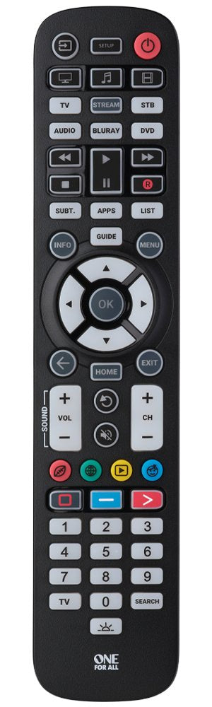 One For All Urc3661 Antimicrobial Universalfernbedienung Mando Tv