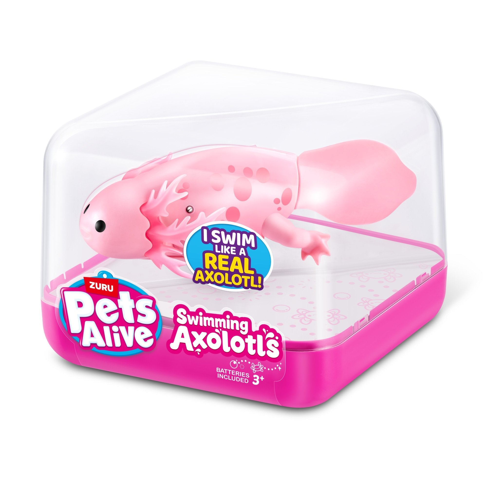 Zuru Pets Alive - Axolotls De Natación, Artículo Ordenado De Personajes, Una Figura 9556uq1