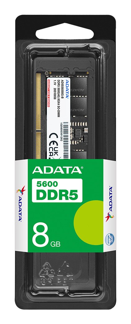EAN 4711085940179 - ADATA DDR5 5600 U-DIMM módulo de memoria 8 GB 1 x 8 GB 288-pin DIMM imagen 4