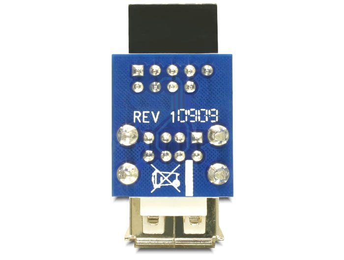 Delock Adaptador De Enchufe De Cabecera De Pin Usb 41825